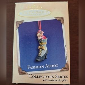 Hallmark Fashion Afoot Ornament